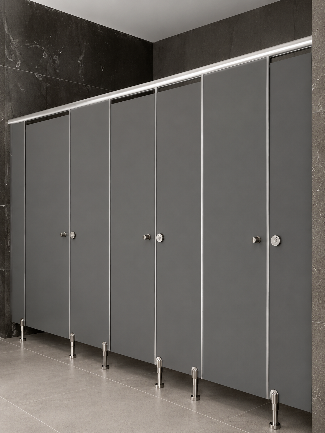 QUBIQ AURA toilet cubicle collection
